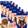 PETEFCO VITAL BITES 80% Fisch Hundesnacks 6x100g, glutenfrei