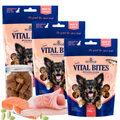 PETEFCO | VITAL BITES | 80% Fisch | 3x100g | Belohnung für Hunde