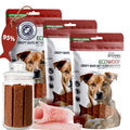 ECO WOOF Crispy Bars mit Kürbiskernen Hundesnacks 3x125g, getreidefrei