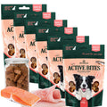 PETEFCO ACTIVE BITES 80% Fisch Hundesnacks 6x100g, glutenfrei